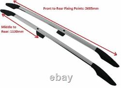 Roof Bars for Mercedes Vito Viano 2014+ Mwb Lwb Van High Aluminium Tuning