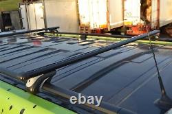 Roof Locking Cross Bars + T Pieces for Mercedes Vito Viano 2004-2014