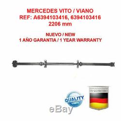 Shaft Mercedes Vito Viano W639 A6394103416 / Brand New Propshaft