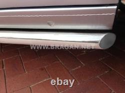 Side Bars for Mercedes Vito Viano SWB MWB 2014+ Polished Stainless Steel Chrome