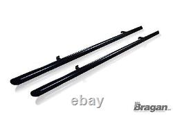 Side Bars for Mercedes Vito Viano Swb Mwb 2014 + Polished Stainless Steel Nerf Tube Van