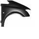 Side Mudguards Before Sx For Mercedes Vito Viano 2010- Hole With Arrow