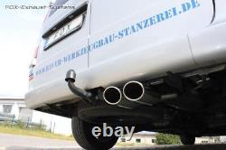 Sport Exhaust Mercedes Vito/Viano W639 (Air Suspension + Wheel)