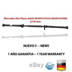 Transmission Shaft Mercedes Vito Viano A6394101916 W / W / Brand New Propshaft