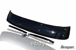 Visor for Mercedes Benz Vito Viano 2014+ Tinted Acrylic Wind Color