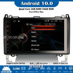 9 DSP DAB+Android 10.0 Autoradio GPS Mercedes Benz A/B Class Viano Vito Crafter