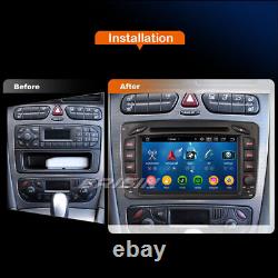 Android 13 GPS Autoradio Mercedes A/C/G/CLK Classe W209 W203 Viano Vito W463 DVD