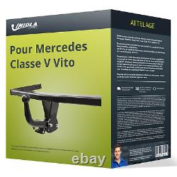 Attelage pour Mercedes Classe V Vito type W639 col de cygne Imiola Hak-Pol NEUF