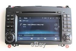 Autoradio Android 7.1 pour Mercedes Classe A B Viano, Vito Sprinter CRAFTER