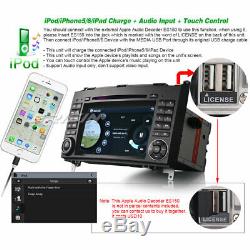 Autoradio DVD GPS Navi TNT DVR Bluetooth MP3 USB Mercedes W245 W169 Viano Vito