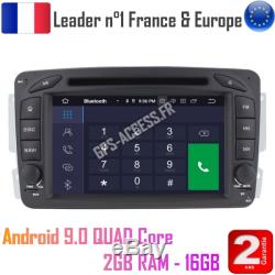Autoradio GPS Android 9 Mercedes classe G classe C VIANO VITO CLK