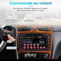 Autoradio Pour Mercedes-Benz C/CLK/G Class W203 W209 Vito Viano DAB+ DVD GPS BT