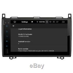 Autoradio écran 9 GPS Android 10 Mercedes Classe A B Viano Vito Sprinter & VW C