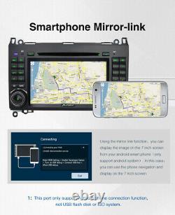 Caméra+ Autoradio GPS Navi DVD pour Mercedes Benz Viano Vito A B Class W639 W169