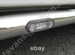 Coin Arrière Barres Pour Mercedes vito viano 2004 2010 Swb Inox Arrière Tubes