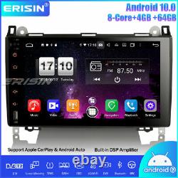 DAB+Android 10.0 8-Core Autoradio DSP GPS Mercedes Benz A/B Class Viano Crafter