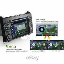 DAB+ Autoradio GPS Mercedes A/B Class W169 W245 Sprinter Vito Viano CD Bluetooth