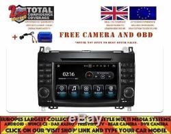 DVD Gps Navi Android 8.1 Dab Carplay Mercedes Benz Viano/vito W639 06-12 8822a