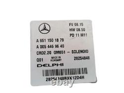 Mercedes-Benz Vito Viano W639 2012 A6511501879 Calculateur moteur ECU RKL9287