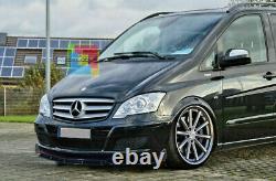 Mercedes W639 Vito Viano Séparateur Pare-Choc Noir Poli Look Rs 3P