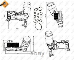 NRF Radiateur d'huile EASY FIT (31350) par ex. Pour Mercedes-Benz Jeep