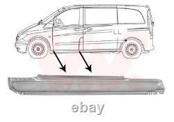 Seuils Latéraux Gauche Pour Mercedes-Benz Viano W639 Vito/Mixto Fourgon