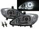 W639 Viano 03-10 Guide Led Angel-eye Feux Avant Phare Ch For Mercedes-benz Lhd
